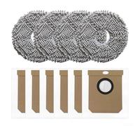 Set di panni e sacchetti per la polvere per Conga 20090 per ProAI InfinitySoap per aspirapolvere Cut SPA 4 panni 6 sacchetti per mantenere pavimenti puliti e flusso d'aria efficiente