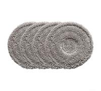 Set di panni per mocio Cecotec per Conga 15090 16090 AI SpinArm Home & Wash, panni di ricambio in microfibra, disponibili in 4 o 10 pezzi per una pulizia efficace (confezione da 4)