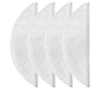 Set di panni per mocio per il tuo robot aspirapolvere Lydsto (R5/R5D) Accessori per la pulizia affidabili (4 PCS-bianco)