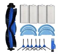 Set di panni per spazzolone laterale principale progettato per aspirapolvere Conga 1099 Connected e 1990 Connected, include più spazzole e filtri per risultati di pulizia migliorati