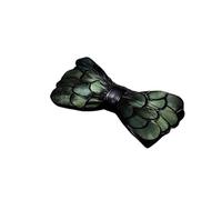 Set di papillon con piume fatto a mano - Elegante spilla per uomo, per feste aziendali e matrimoni