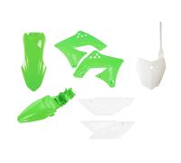 SET DI PARACOLPI IN PLASTICA POLISPORT KAWASAKI KLX 110 '10-'24, COMPRENSIVO