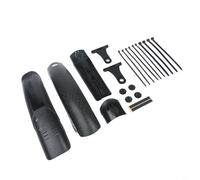 Set di parafanghi anteriore e posteriore, copertura completa per kit parafango per mountain bike da 26/27,5/29 pollici, ampia compatibilità pneumatici 50-70 mm, per plastica PP e nylon durature, senza