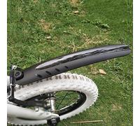 Set di parafanghi anteriori e posteriori in plastica, 1 paio per biciclette pieghevoli e piccole ruote con manopola di rimozione facile per uso meteorologico (30-35,5 cm)