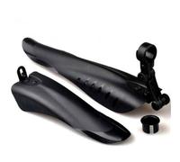 Set di parafanghi per bicicletta, aspetto elegante, vestibilità universale per la maggior parte delle biciclette, design più spesso e allarg