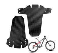 Set di parafanghi per bicicletta, parafango anteriore e posteriore, leggero a clip, parafango impermeabile per bicicletta, paraspruzzi portatile per pendolari, equitazione, fitness, viaggi