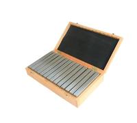 Set di parallele in acciaio Piastra morsa con cuscinetto a blocco parallelo di precisione di uguale altezza for fresatrice Utensile for macchinista a mascella piatta CNC(7)