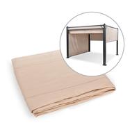 Set di pareti laterali sostitutive per il gazebo Pantheon Cortina: 4 pareti in poliestere da 200 g/m², 3 x 6 m