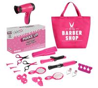 Set di parrucchiere per bambini, set di parrucchiere per salone per bambini, ragazze che fa finta accessori per il trucco per il trucco da gioco tra cui la macchina intrecciata e l'acconciata per le