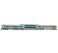 Piko 57139 set treno per principianti, locomotiva diesel ER20 Hercules ALEX VI con carrozze e binari ballastati