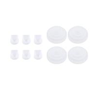 Set di Parti di Ricambio da 10 Pezzi con 6 Valvole a Becco D'anatra e 4 Diaframmi in Silicone, Compatibili con Parti per Tiralatte M5, Materiale in Silicone per Uso Alimentare