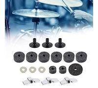 Set di parti di ricambio in plastica con dadi ad aletta, accessori durevoli per protezione, miglioramento della qualità del suono e miglioramento delle prestazioni, si adatta alla maggior parte dei