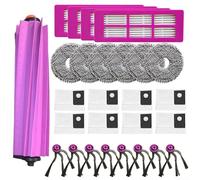 Set di parti di ricambio per aspirapolvere robot a svuotamento automatico per Eureka J15 per Evo Ultr con spazzola principale, spazzole laterali, filtri, panni per mocio e sacchetti per la polvere da