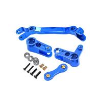 Set di parti di sterzo in alluminio per 1/10 Arrma Senton/Granite/Big Rock/Typhon 4X4 3S BLX, Outcast/Kraton 4x4 4S BLX, ARRCat Steering Bellcrank e collegamento dello sterzo, sostituisce AR340132,