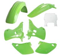 SET DI PARTI IN PLASTICA POLISPORT KAWASAKI KX 125/250 '93 INCLUSO