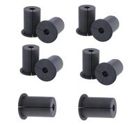 Set di passacavi da parete efficiente Set passacavi Passacavo a parete Passaggio attraverso boccole di instradamento boccole 10 pz/set Soluzione di disordine