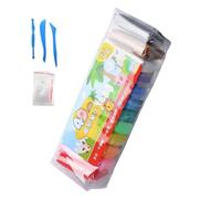 Set di pasta modellabile per bambini, set di sculture per bambini, strumenti creativi, argilla essiccata all'aria, dimensioni standard, per ragazze 3 anni in su, scuola, casa, hobby, progetti