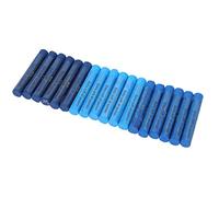 Set di Pastelli a Olio Morbidi da 18 Pezzi, Colori Vivaci, Pastelli a Olio Blu Ad Alta Sicurezza, Materiale Artistico per Bambini, Artisti Principianti, Ottimi Regali per gli Amanti della