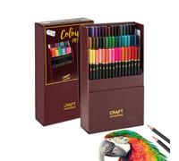 Set di pastelli Craft Sensations per bambini e adulti | 48 pezzi in confezione di cartone ecologico | Pastelli di alta qualità per illustrare, disegnare, dipingere, fare scrapbooking e altro