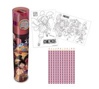 Set di pastelli ONE PIECE 12 pz in astuccio