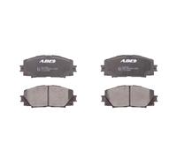 Set di pastiglie freno ABE C12133ABE, anteriore