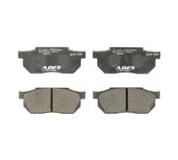 Set di pastiglie freno ABE C14014ABE, anteriore