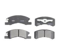 Set di pastiglie freno ABE C16014ABE, anteriore