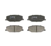 Set di pastiglie freno ABE C18003ABE, anteriore