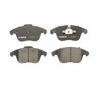 Set di pastiglie freno ABE C1C058ABE, anteriore