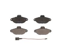 Set di pastiglie freno ABE C1F062ABE, anteriore