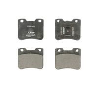Set di pastiglie freno ABE C1P012ABE, anteriore