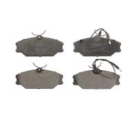 Set di pastiglie freno ABE C1R007ABE, anteriore