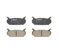 Set di pastiglie freno ABE C23007ABE, posteriore