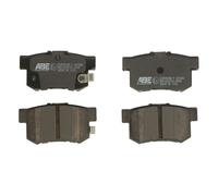 Set di pastiglie freno ABE C24005ABE, posteriore