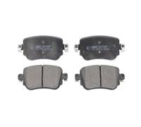 ABE Kit pastiglie freni KRAFT 6010095 C2W035ABE posteriore per VW SEAT SKODA AUDI