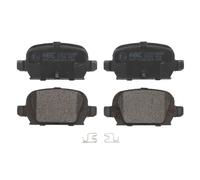 Set di pastiglie freno ABE C2X018ABE, posteriore