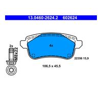 Pastiglie freno 13.0460-2624.2 ATE per RENAULT TALISMAN MEGANE IV Hatchback