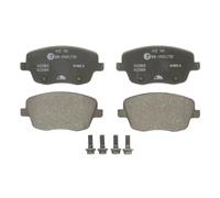 KIT PASTIGLIE FRENO ANT ATE SKODA FABIA II 1.2 TDI 55KW 10>14 13046028832