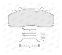 Set di pastiglie freno BERAL BCV29159TK
