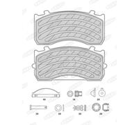 Set di pastiglie freno BERAL BCV29183TK