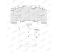 BERAL BCV29264TK Kit pastiglie freni