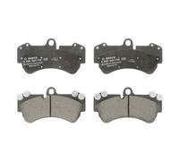 Bosch BP449 - Pastiglie Freni Auto, Asse Anteriore - Qualità Bosch - Riduzione del Rumore e della Polvere - Certificazione ECE-R90 - Senza Rame - 1 Confezione da 4 Pastiglie