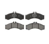 Set di pastiglie freno BOSCH 0 986 424 832, anteriore, posteriore