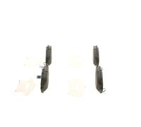 Set di pastiglie freno BOSCH 0 986 424 865, anteriore