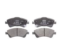 Set di pastiglie freno BOSCH 0 986 494 187, anteriore