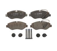 Bosch BP1224 - Pastiglie Freni Auto, Asse Anteriore - Qualità Bosch - Riduzione del Rumore e della Polvere - Certificazione ECE-R90 - Senza Rame - 1 Confezione da 4 Pastiglie - Con Accessori