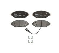 Bosch BP1699 - Pastiglie Freni Auto, Asse Anteriore - Qualità Bosch - Riduzione del Rumore e della Polvere - Certificazione ECE-R90 - Senza Rame - 1 Confezione da 4 Pastiglie - Con Accessori