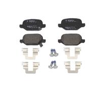 Set di pastiglie freno BOSCH 0 986 494 935, posteriore