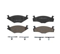 Set di pastiglie freno BRECK 20887 10 702 00, anteriore