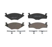 Set di pastiglie freno BRECK 20887 20 702 00, anteriore